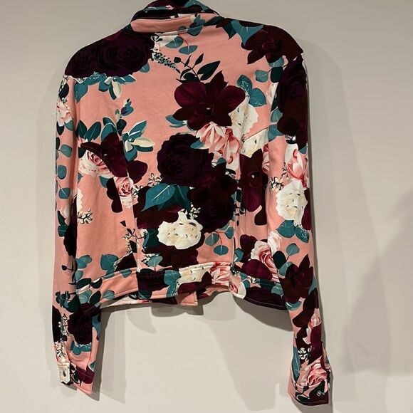 LuLaRoe Presley Floral Jacket Size XL new with Tags - Picture 6 of 6